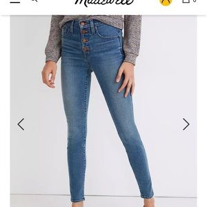 Madewell 10" High-Rise Skinny Jeans